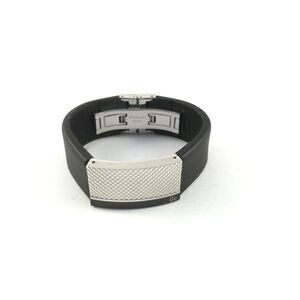 GC Stainless Steel Bracelet with Sleek Design Men Black Bracelets